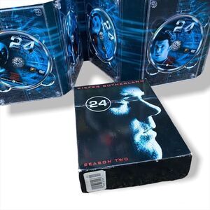 TV Show 24 Complete Season 2 Kiefer Sutherland Extended with 40 Deleted Scenes